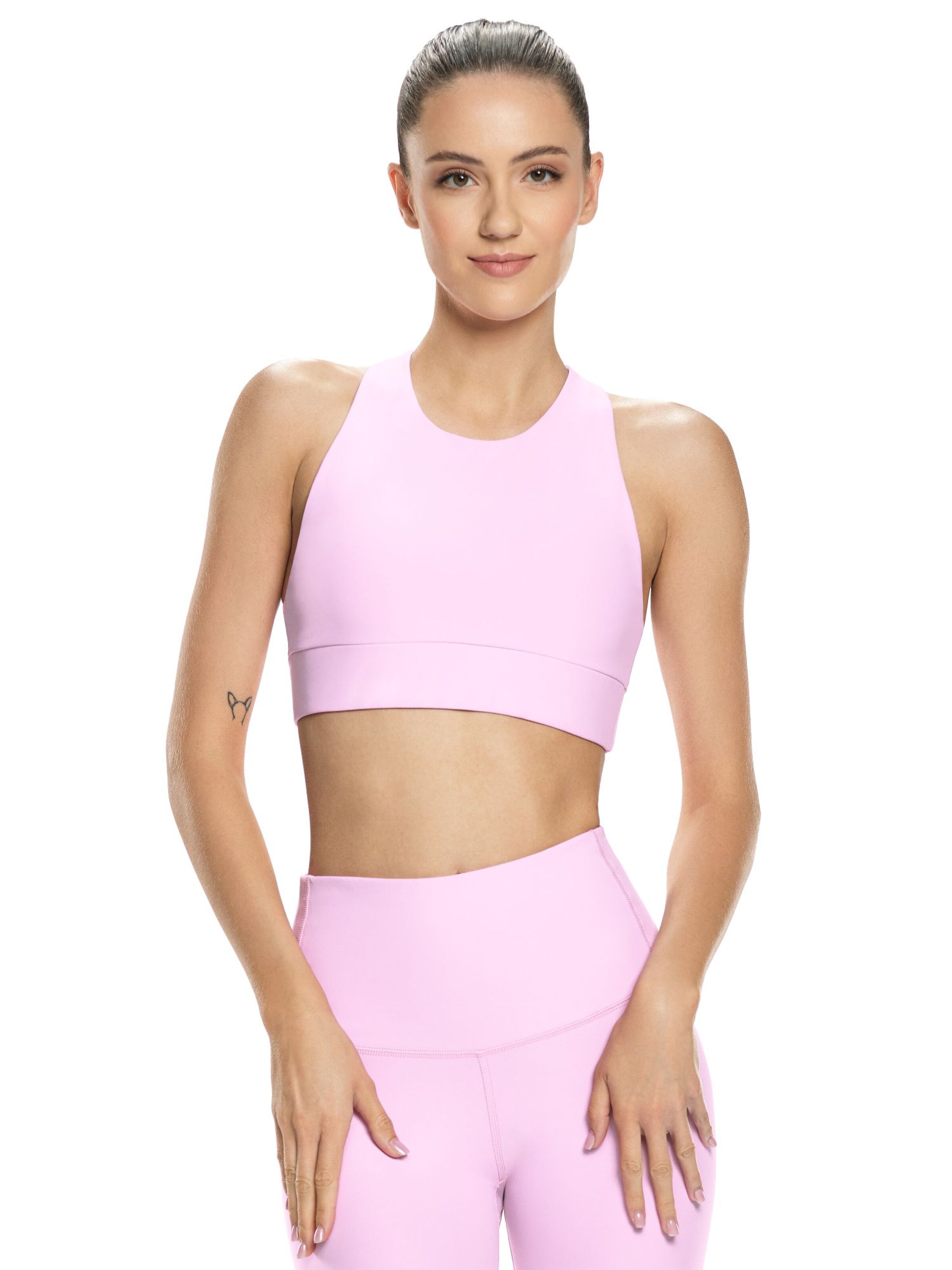 Winshape Bustier Urheilurintaliivit ' SB103C ' värissä vaaleanpunainen: etupuoli