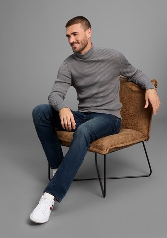 Bruno Banani LM Pullover in Grau