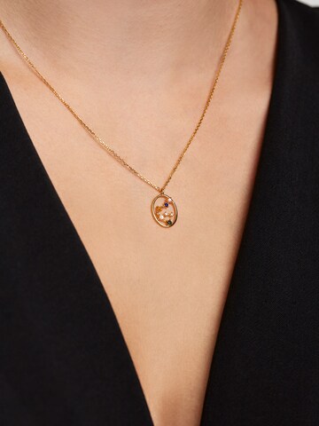 P D PAOLA Necklace 'AQUARIUS' in Gold: front