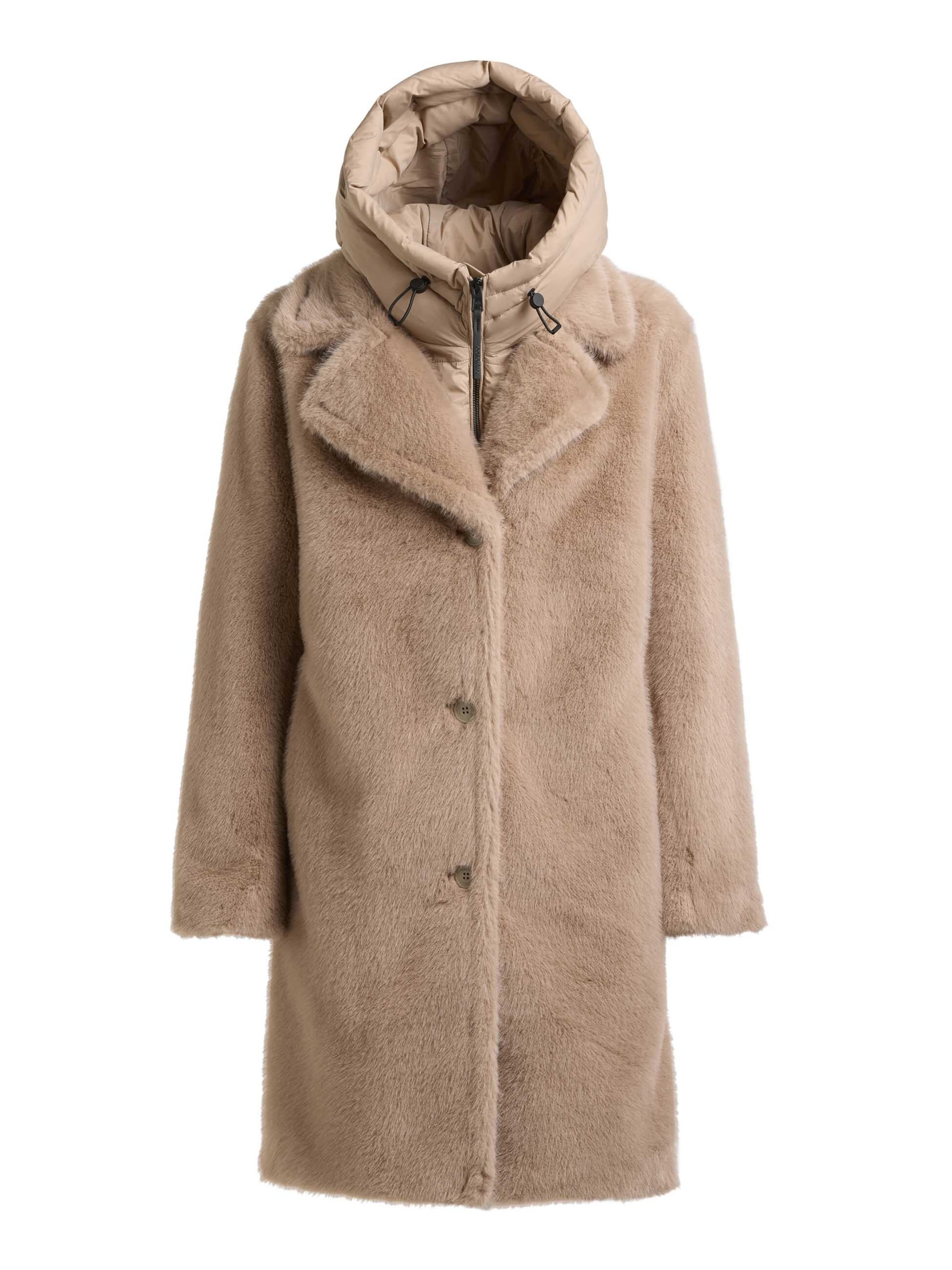 khujo Vinterfrakke 'Fiza' i beige: forside