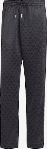 ADIDAS ORIGINALS - Pantalón 'Graphics Monogram' en negro: frente