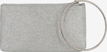 faina Clutch in Zilver: voorkant