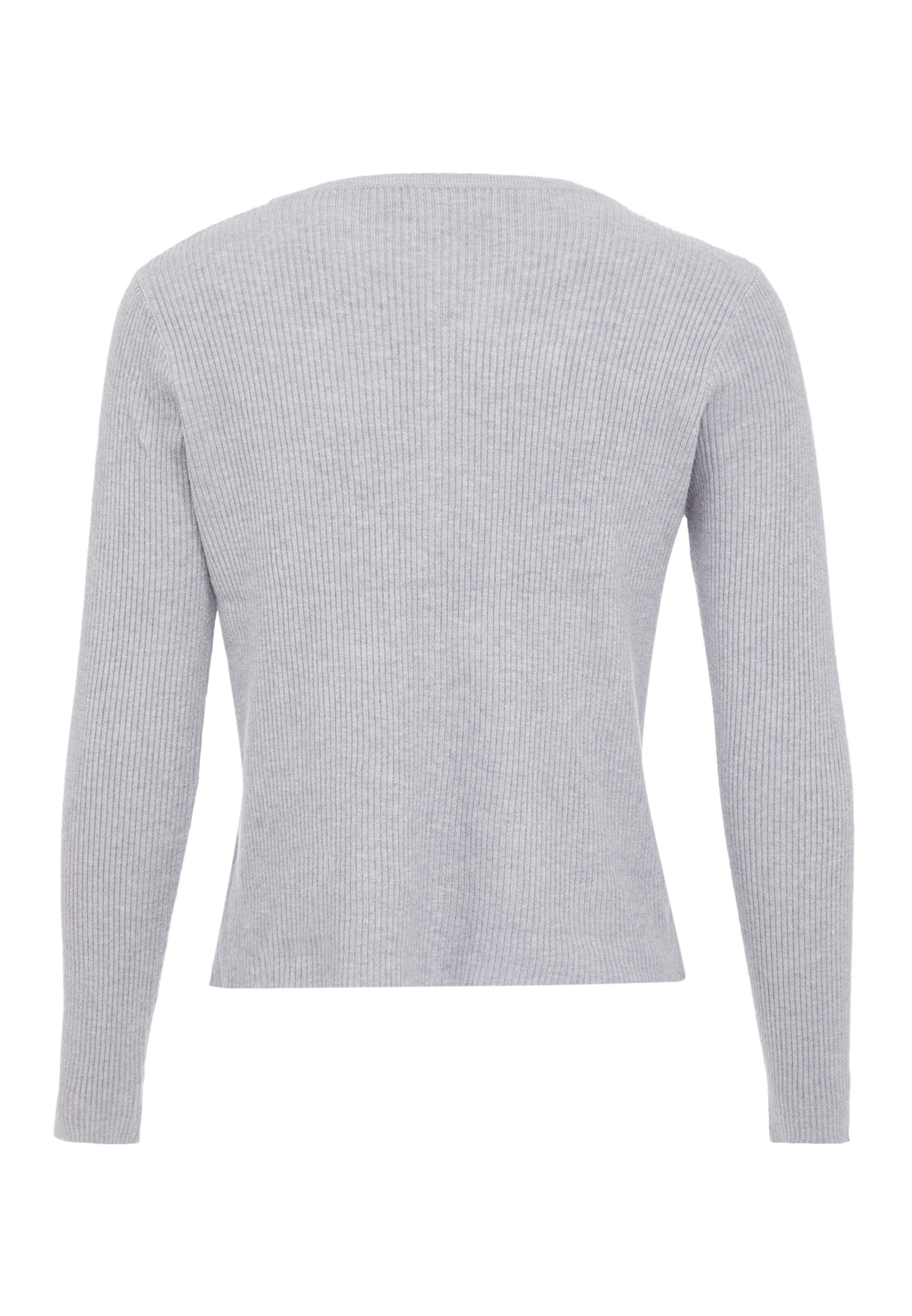 IPARO Gebreid vest in Grijs