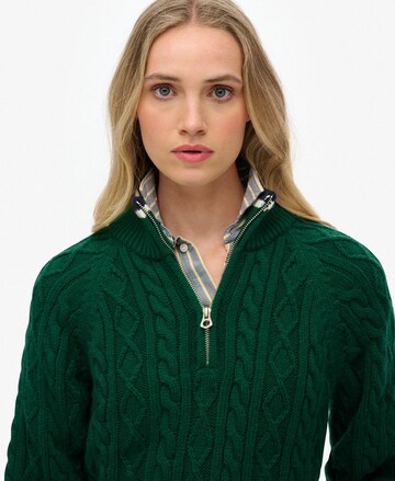 Pull-over Superdry en vert