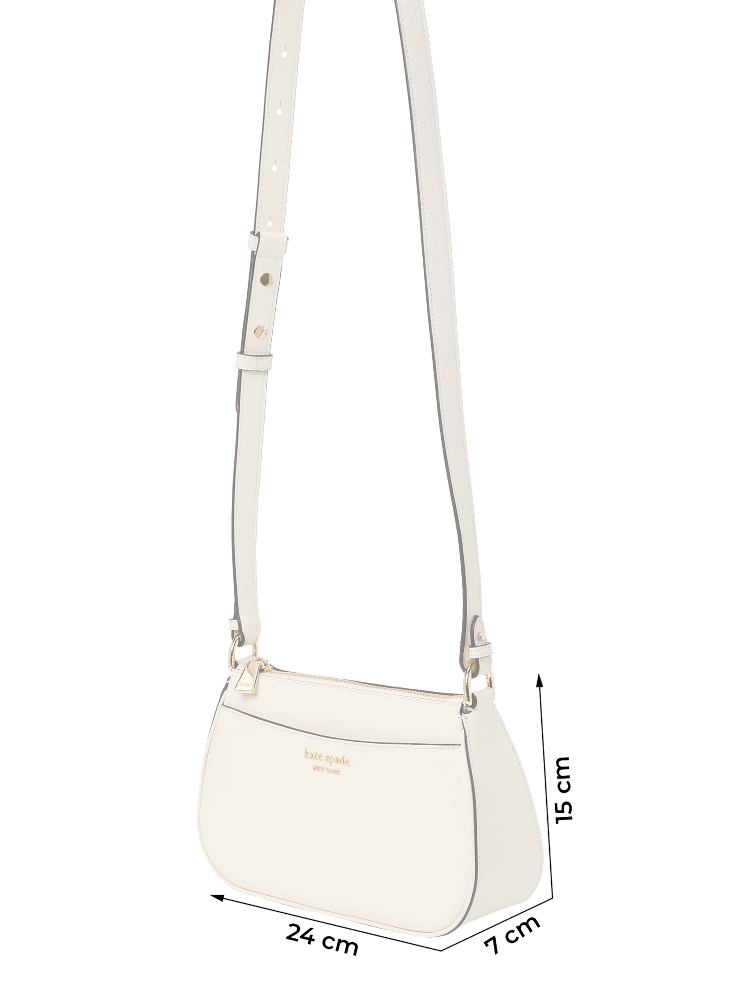 Kate Spade Crossbody Bag 'BLEECKER' in Beige
