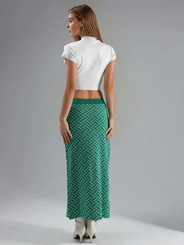 Gonna 'Strickröcke' di My fashion in verde