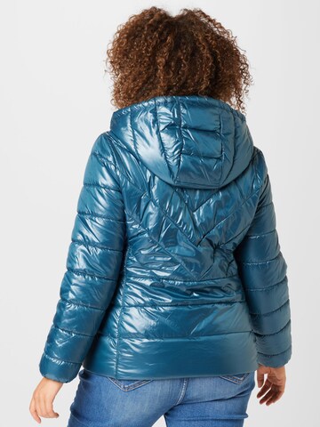 Calvin Klein Curve Přechodná bunda – modrá