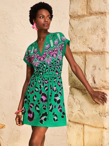 Abito di love & roses in verde