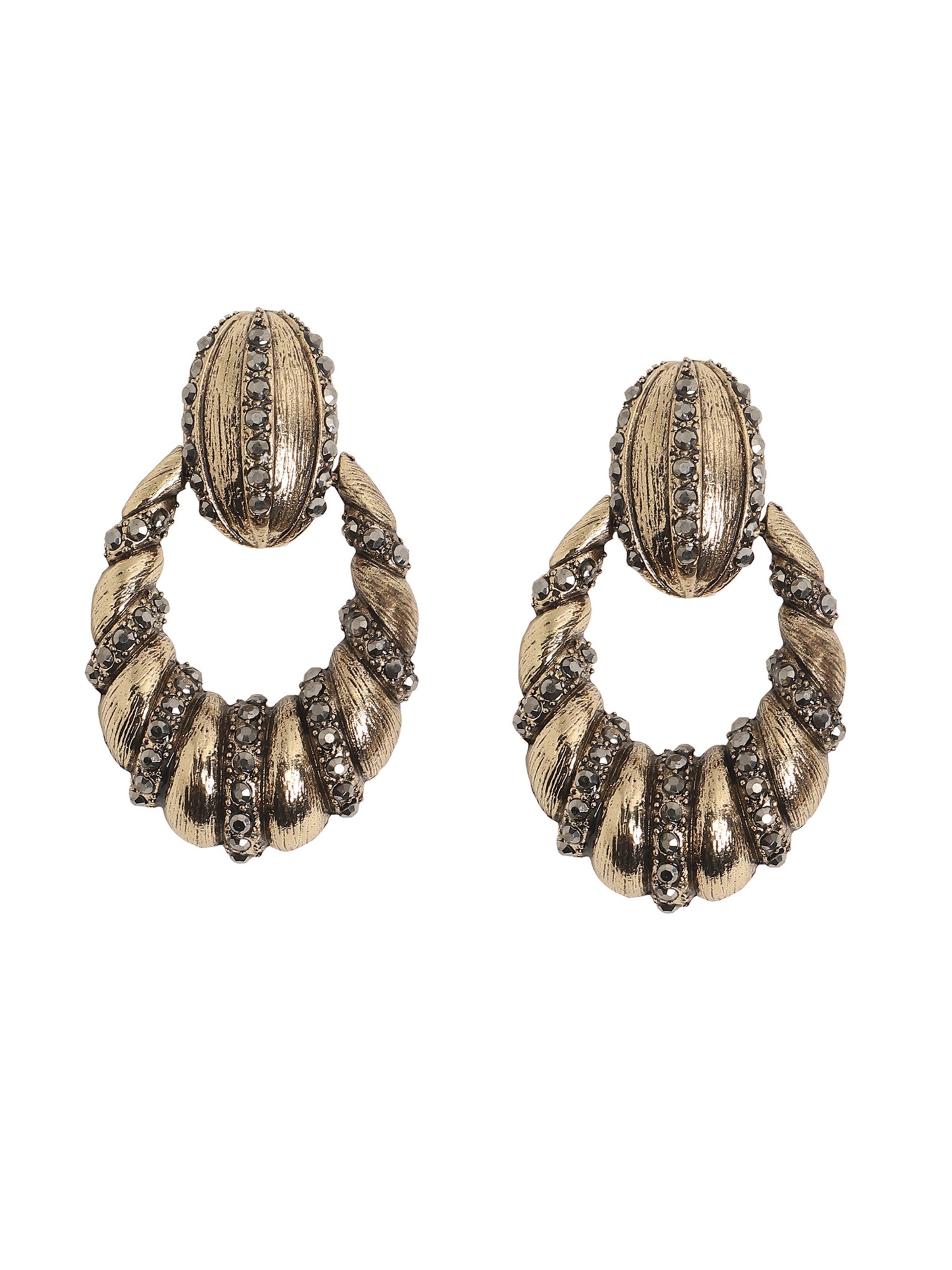 SOHI Örhängen 'Liddy' i guld: framsida