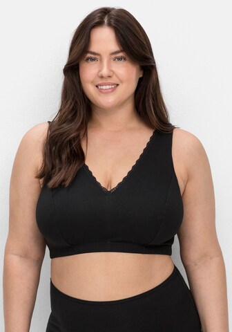 SHEEGO Bralette Bra in Black