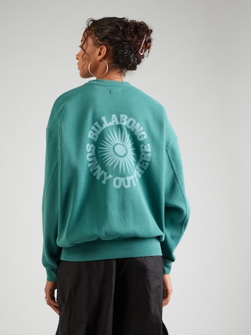 Sweat-shirt 'TIME FOR KENDAL' BILLABONG en vert : devant