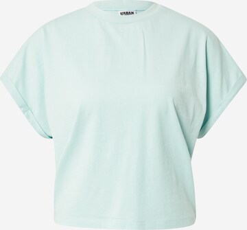 T-shirt Urban Classics en bleu : devant