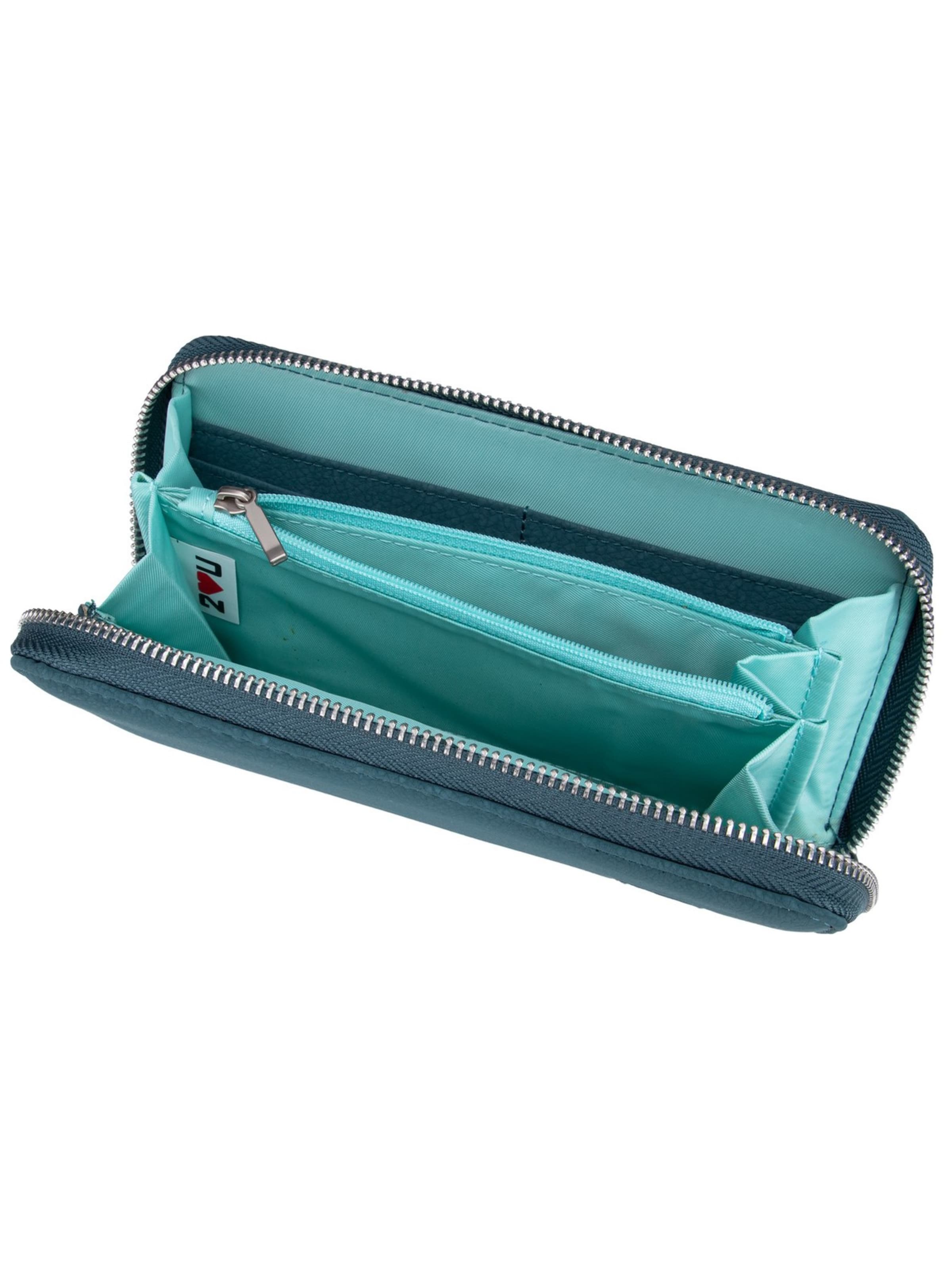ZWEI Portemonnee 'Mademoiselle M' in Blauw