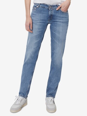 Marc O'Polo Slimfit Jeans 'Alby' in Blauw: voorkant