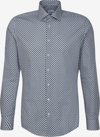 SEIDENSTICKER Slim fit Business Shirt 'X-Slim' in Blue: front