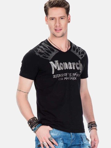 CIPO & BAXX Shirt in Zwart