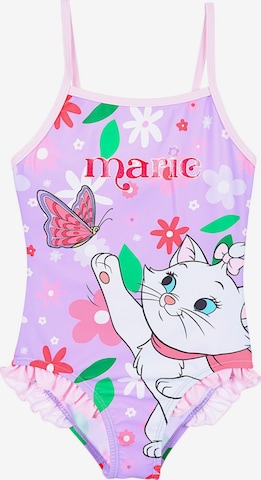 Disney Klassik Badeanzug 'Disney Aristocats Badeanzug Marie' in Lila: Vorderseite