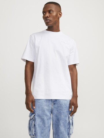 T-Shirt JACK & JONES en blanc : devant