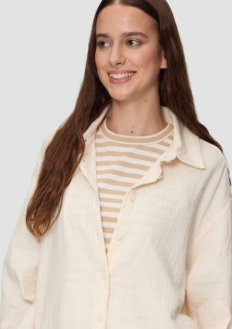 QS Bluse in Beige