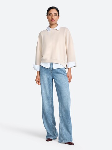 Sweat-shirt Rich & Royal en beige