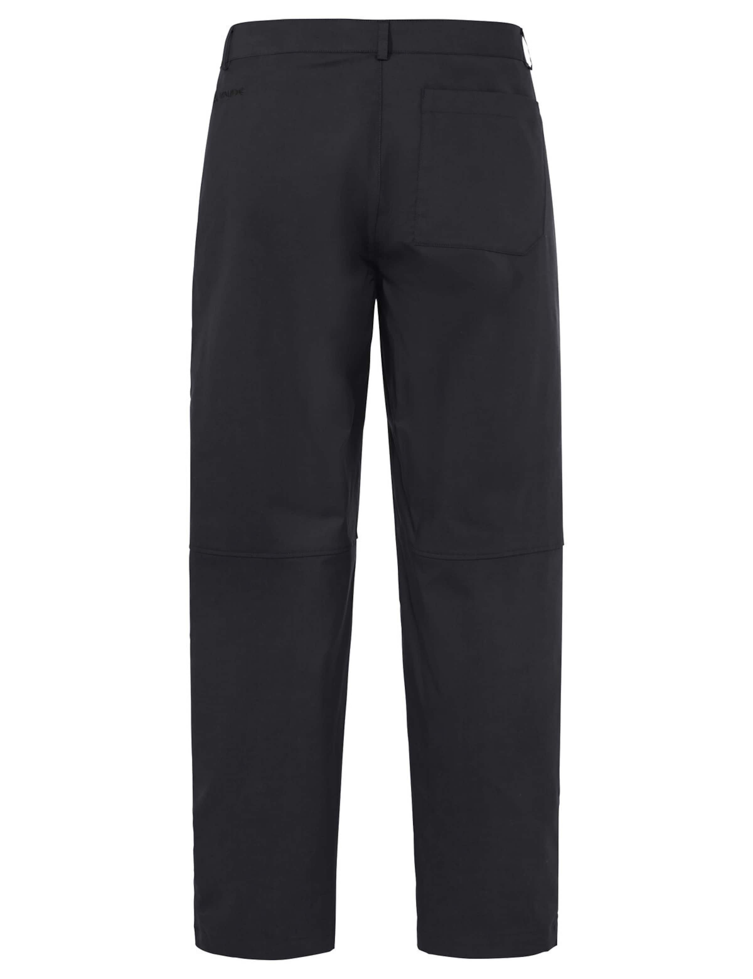 VAUDE Loosefit Outdoorbroek 'Najun' in Zwart