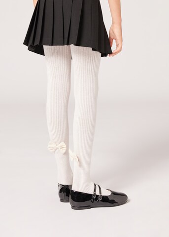CALZEDONIA Tights in White