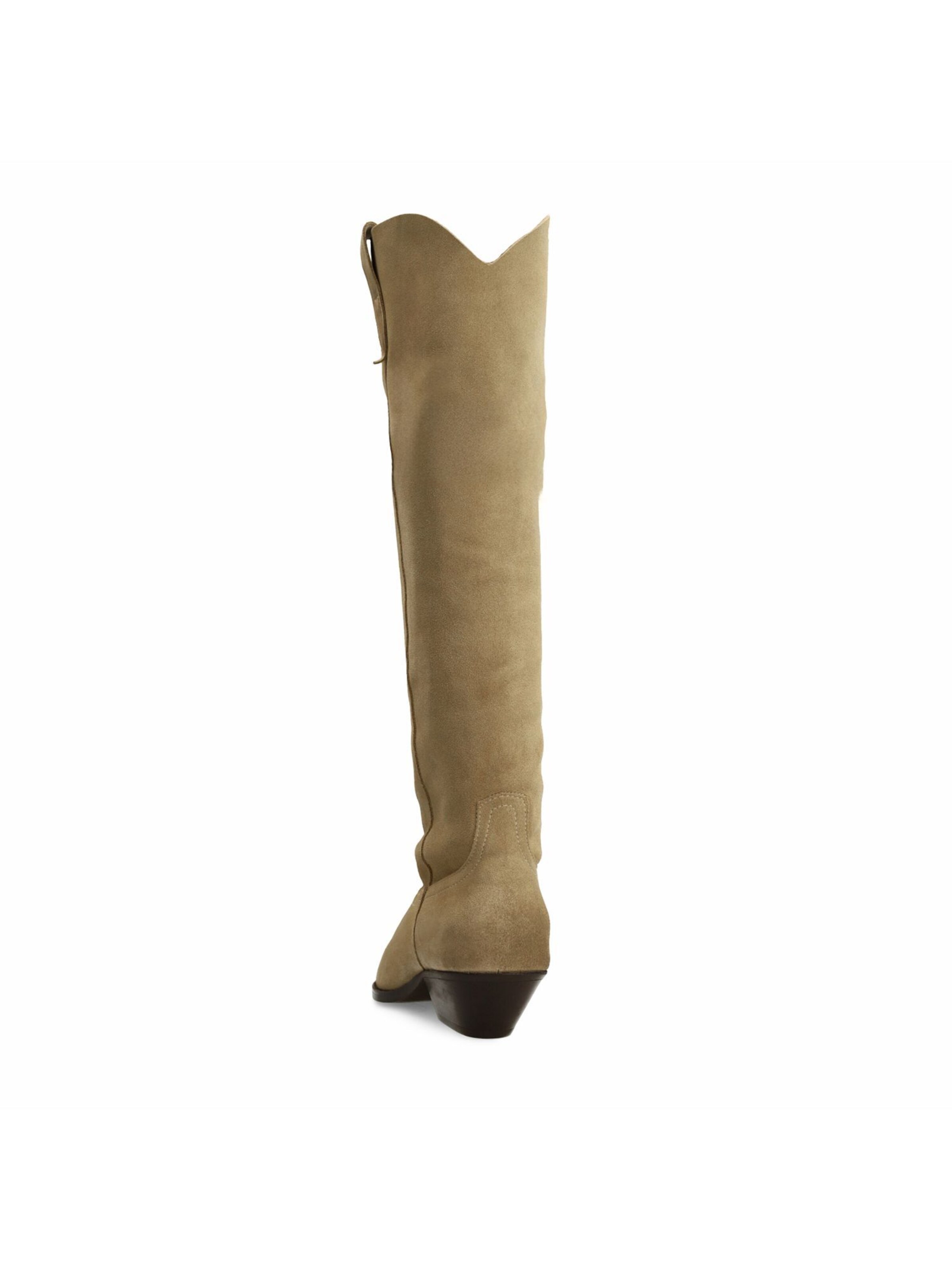 Bottes de cowboy SACHA en beige
