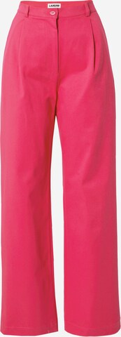 Laagam Loose fit Trousers 'Hailey' in Pink: front