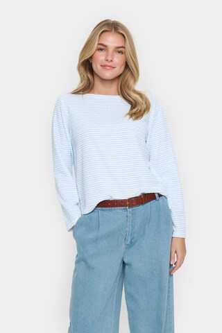 SAINT TROPEZ Shirt in Blau: Vorderseite