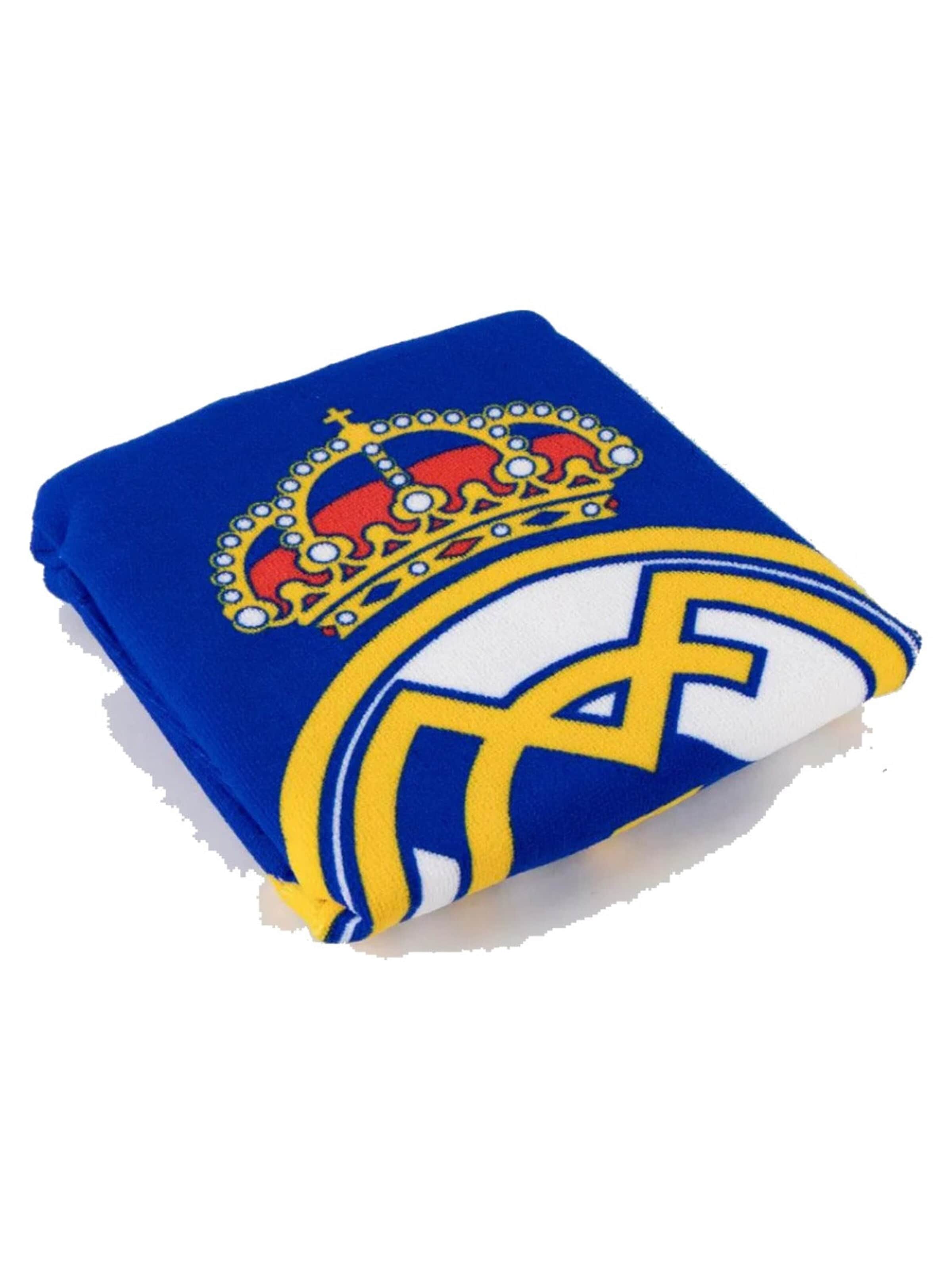 Real Madrid Badjas 'Real Madrid Poncho voor Kinderen' in Blauw