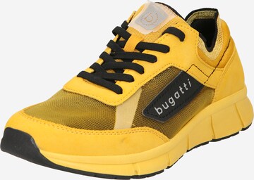 bugatti - Zapatillas deportivas bajas 'Cutter' en amarillo: frente