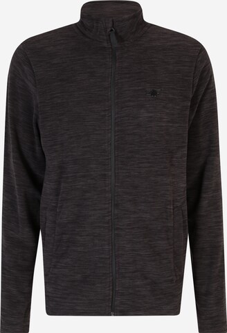 4F Funktionele fleece-jas in Zwart: voorkant