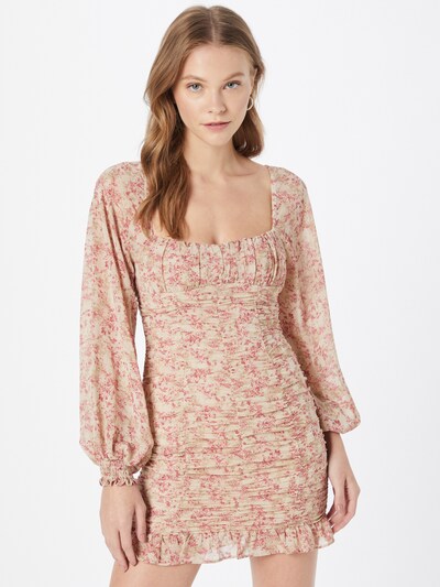 Rochie Love Triangle pe roz pudră / roz deschis, Vizualizare model