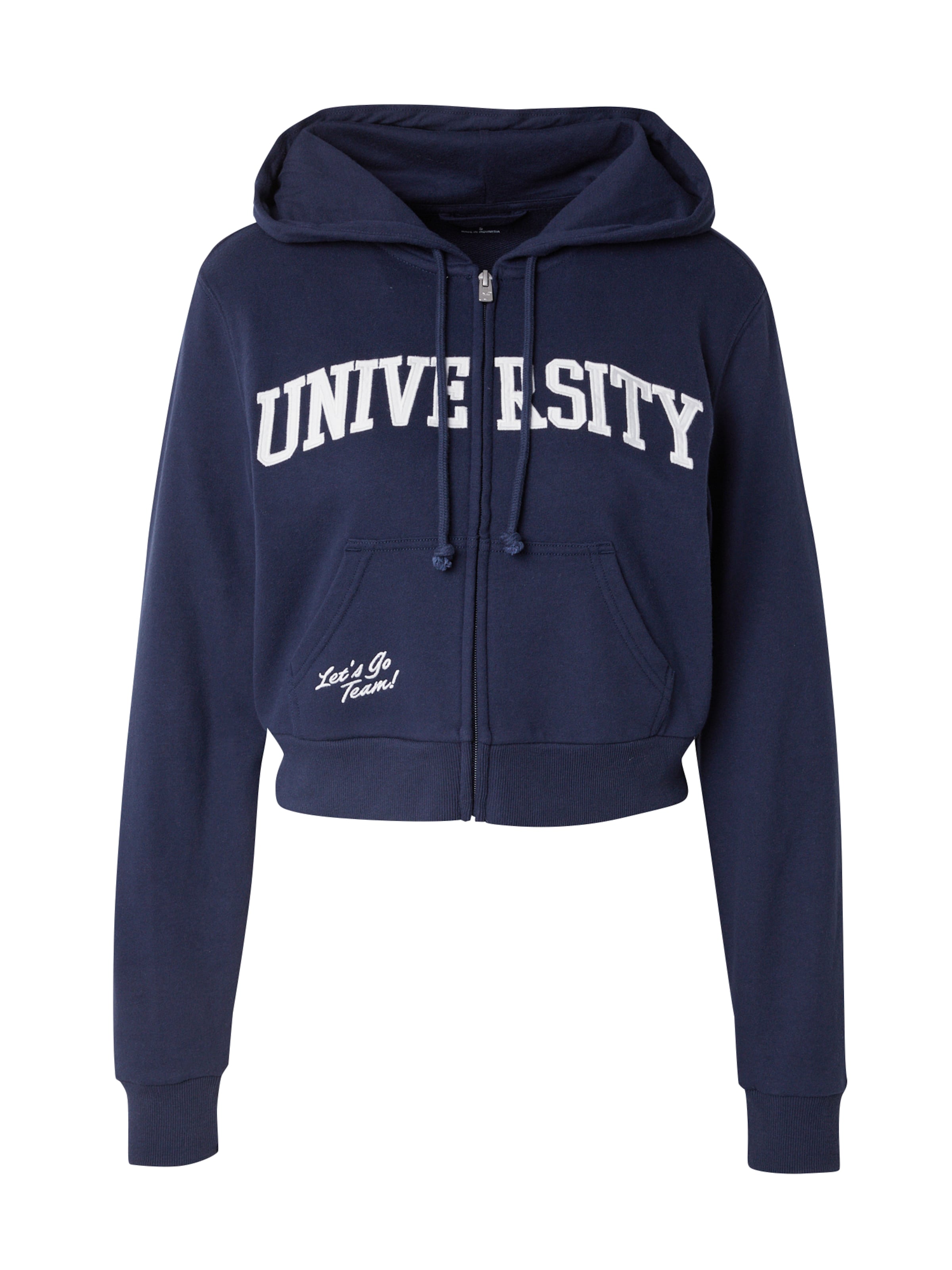 HOLLISTER Sweatjakke i blå: forside