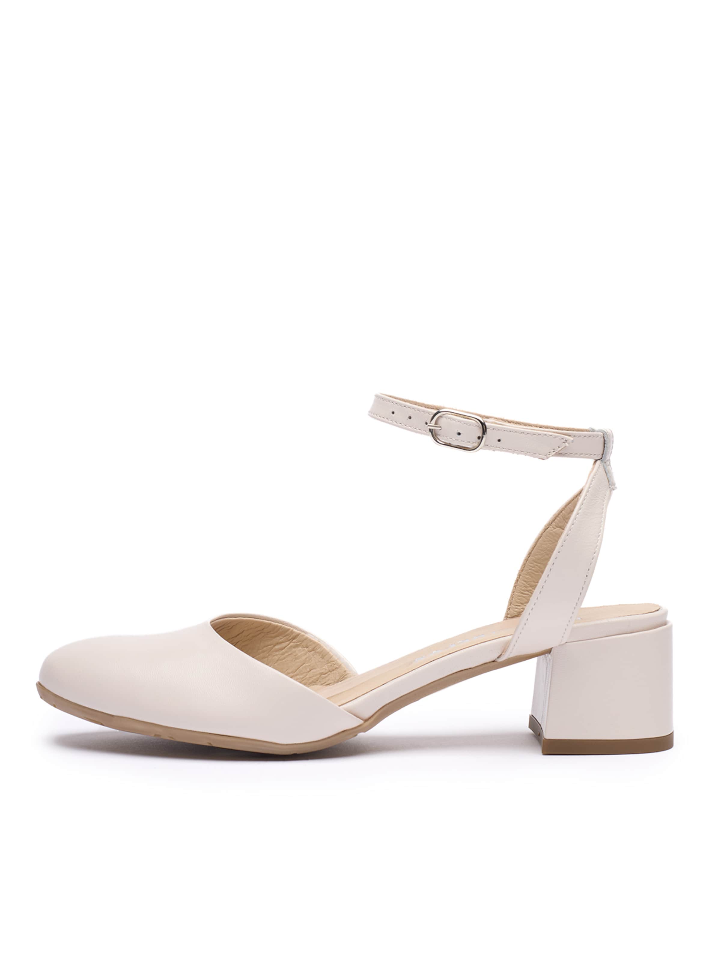 RYŁKO Γόβες slingback σε μπεζ: μπροστά