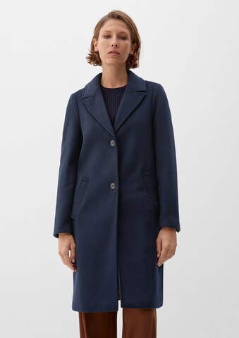 s.Oliver Between-seasons coat in Blue: front