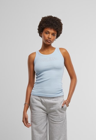 Karl Kani Top in Blue: front