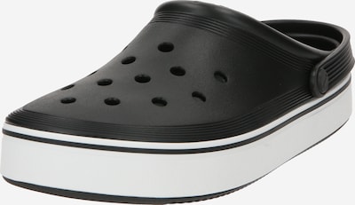 Crocs Clogs in schwarz / weiß, Produktansicht