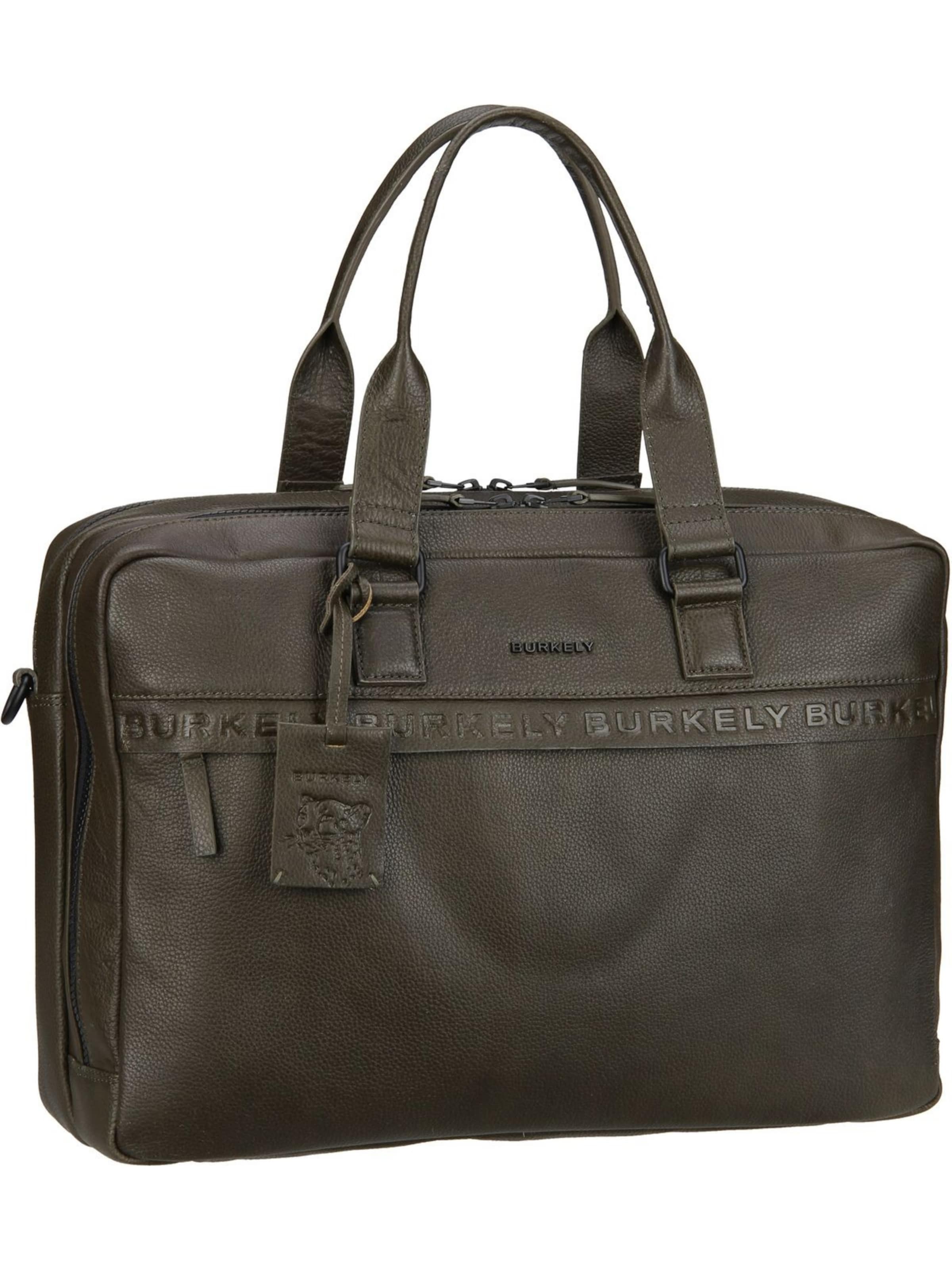Burkely Document Bag 'Minimal Mason 1000801' in Green: front