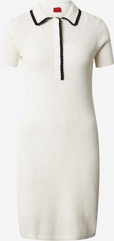 HUGO Neulemekko 'Slysy' värissä valkoinen: etupuoli