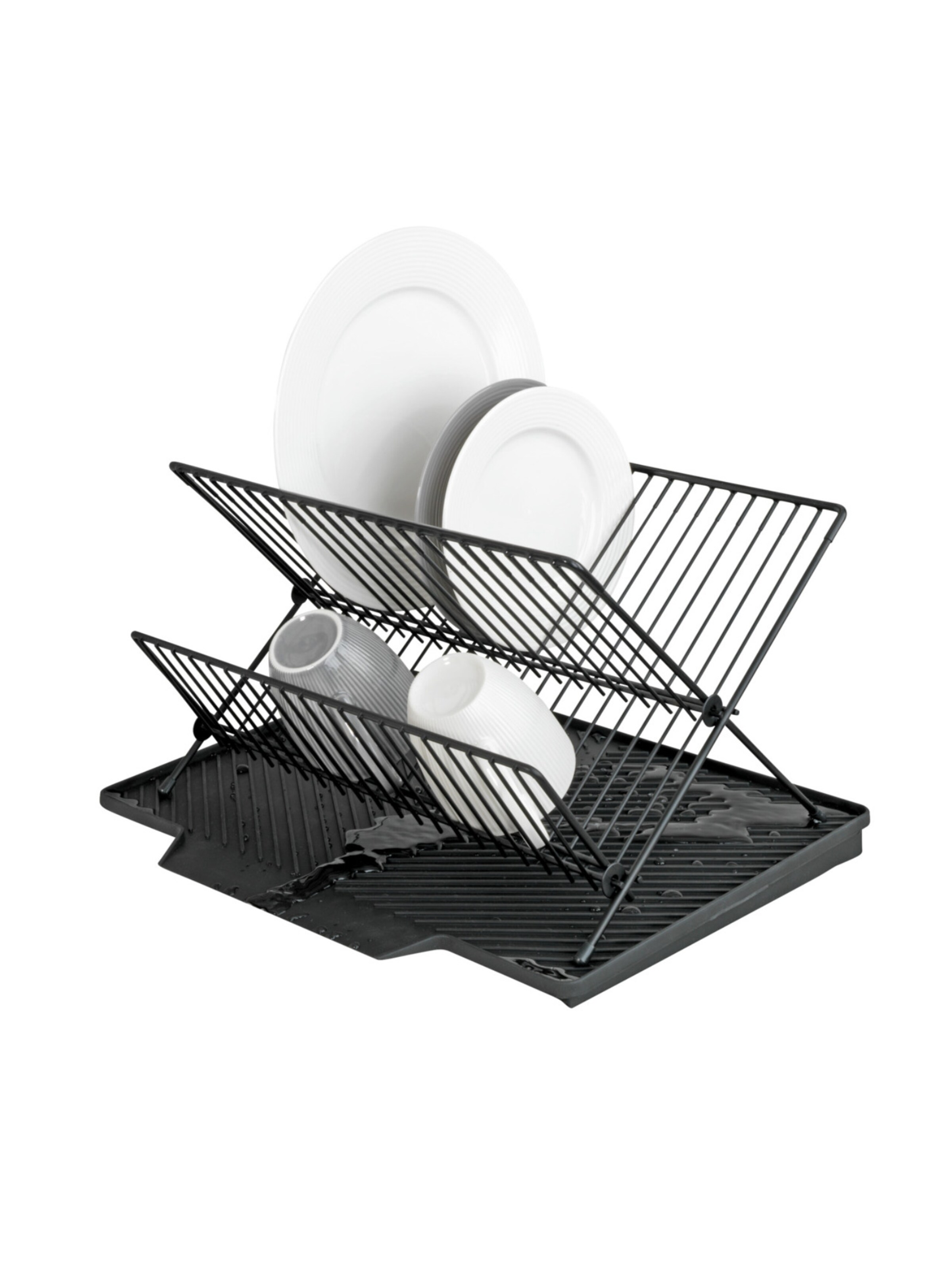 Wenko Abtropfmatte 'Nelia' in Schwarz