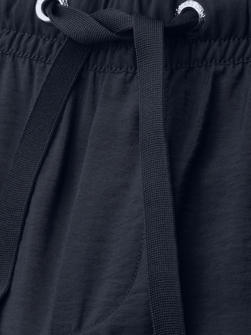 STREET ONE Wide Leg Hose 'Emee' in Blau