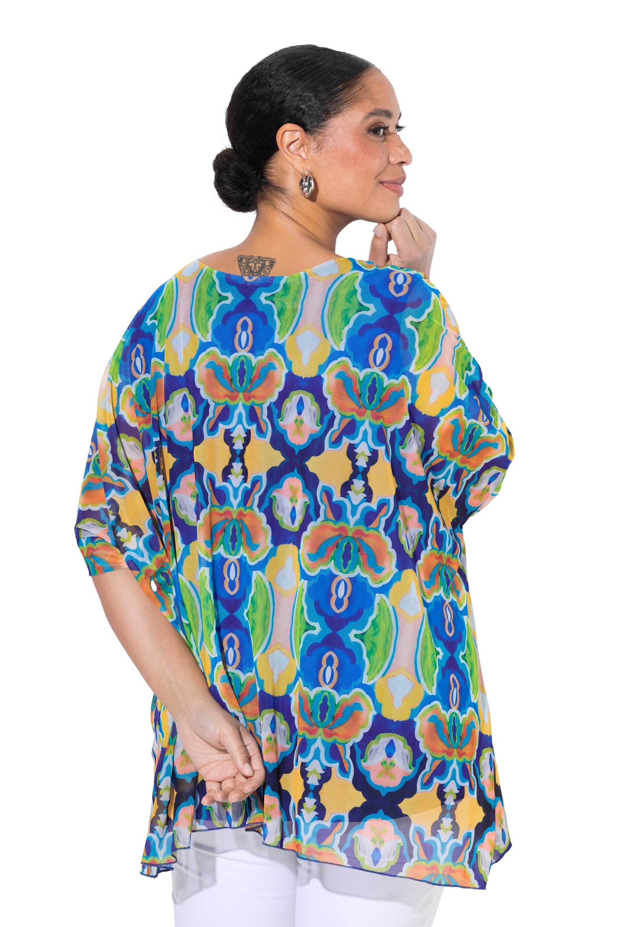 MIAMODA Blouse in Blue