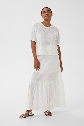 Kaffe Rok 'Donna' in Wit