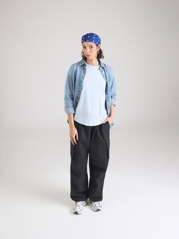 mėlyna Nike Sportswear Marškinėliai 'Club Essentials'