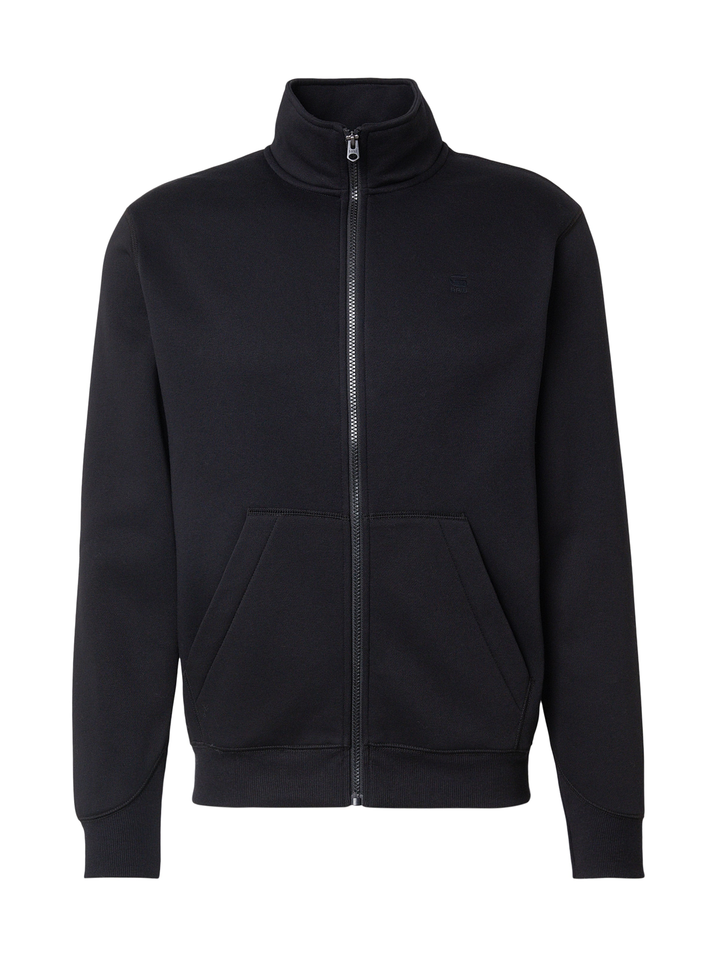 G-STAR Суичъри с качулка в черно: отпред