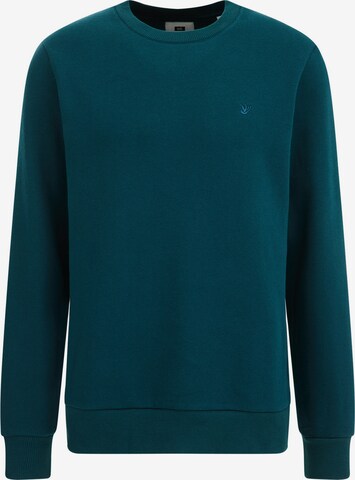 Sweat-shirt WE Fashion en bleu : devant