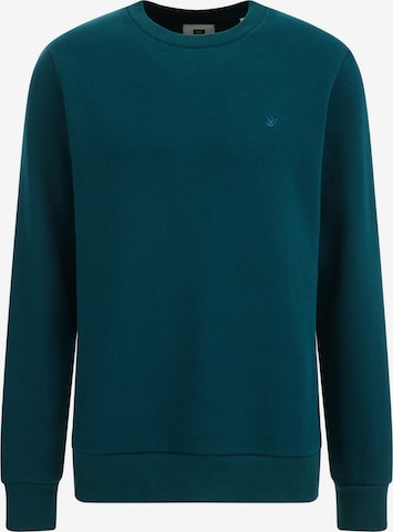 Sweat-shirt WE Fashion en bleu : devant