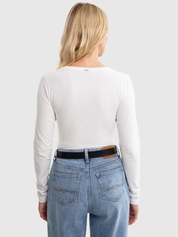 BIG STAR Shirt 'Alinea' in Wit