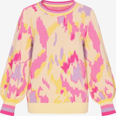 ebeeza Džemperis 'Fashion Look', krāsa - bēšs / dzeltens / lavandas / rozā, Preces skats
